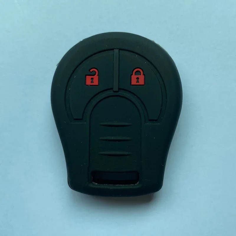 

Силиконовый резиновый чехол для автомобильного ключа с дистанционным управлением чехол для Nissan Juke Micra Qashqai Note Cube с двумя кнопками