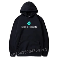 funny peanime hoodie future veterinarian vet gift sweatshirts coupons long sleeve design men hoodies ostern day sudadera