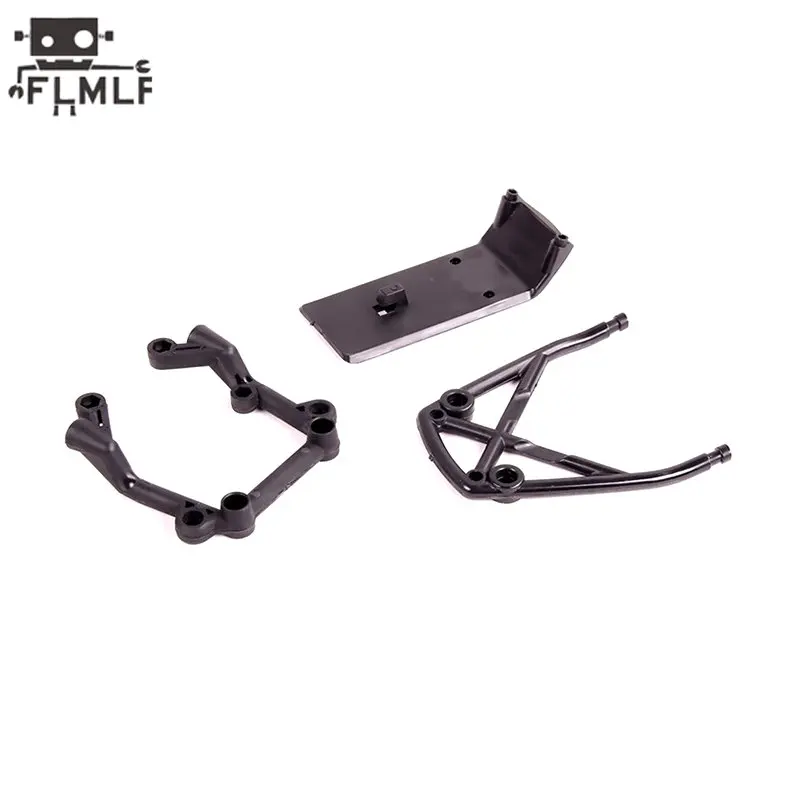 Plastic Front And Rear Protection Bumper Kit For 1/5 Hpi Rof