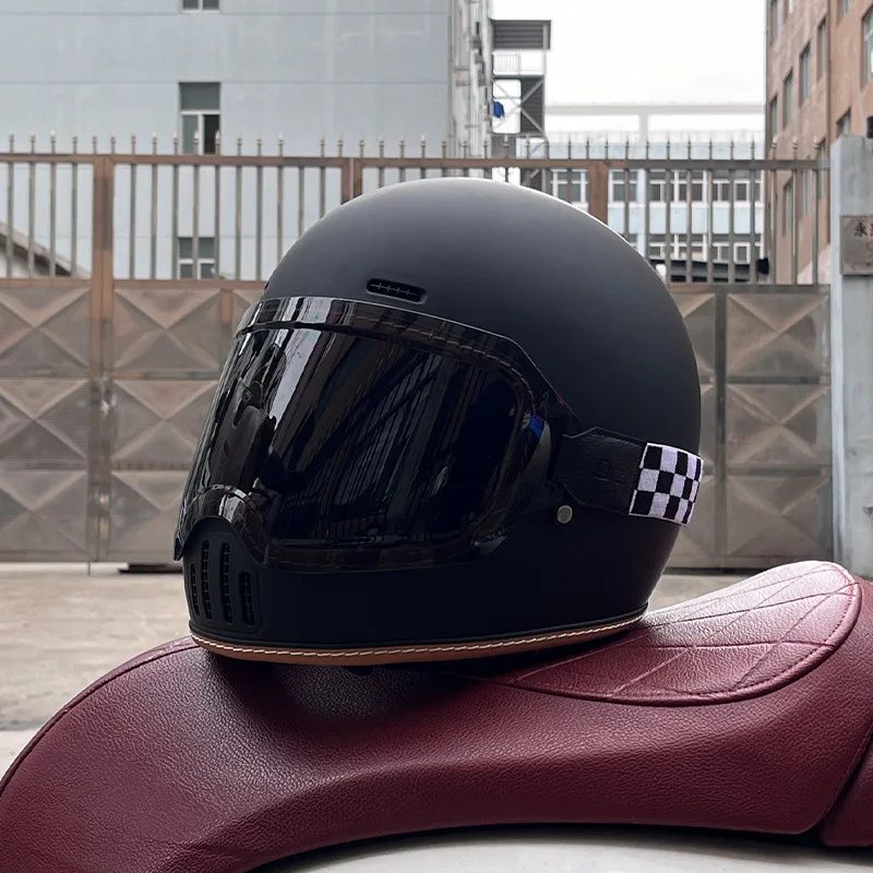 Четыре сезона Capacete ретро полуоткрытый мотоциклетный шлем реактивный аксессуар