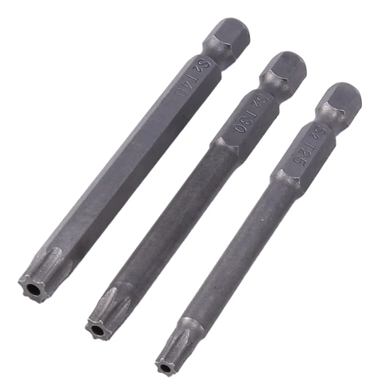 Promotion! 11Pcs 75Mm Magnetic S2 Steel Screwdriver Bits Hex Torx Head T6/T7/T8/T9/T10/T15/T20/T25/T27/T30/T40 |