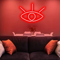 personalized neon signs devils eye customize your sign custom neon sign party office wedding and bar neon signs for room