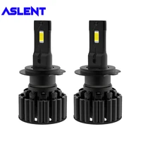 ASLENT H7 LED Car Headlight 20000LM 3570 CSP H1 H4 6000K HB3 HB4 9005 9006 H8 H11 H9 Bulb Led 12V 24V Mini Auto Headlamp F15