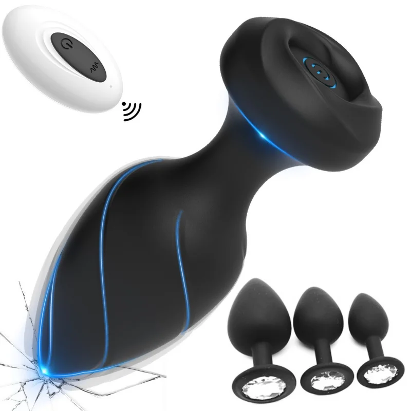 Женская зарядка10 ЧастотаAPППРОстанционное управление Вибрирующая анальная