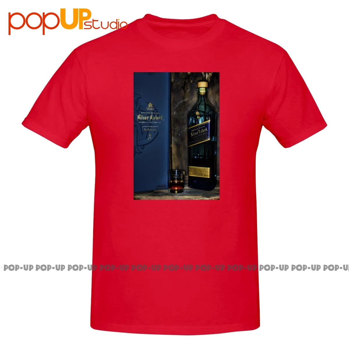 Футболка с изображением Джонни Уокера из редкого хлопка