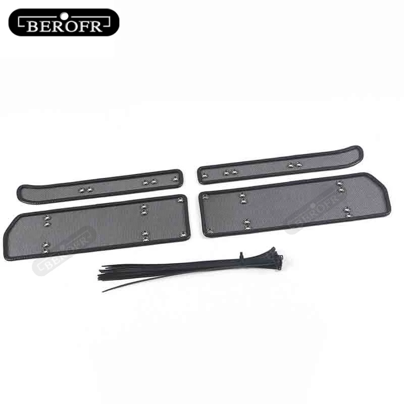 

Передняя решетка, сетка от насекомых, вставная сетка, накладки из нержавеющей стали для Honda XRV 2019 2020, автомобильные аксессуары