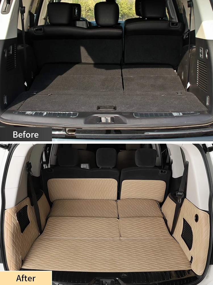 Накладка для багажника nissan патруль y62 2016-2023 nismo обновления крышки аксессуары