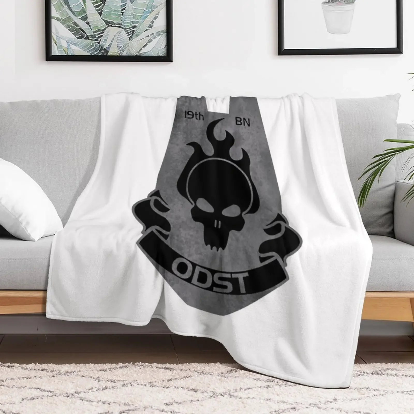 UNSC Patch ODST брендовая футболка одеяло на Хэллоуин для дивана роскошные