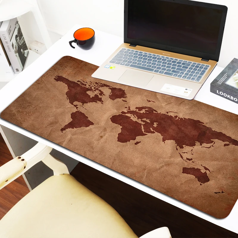 

Геймерский игровой коврик для мыши с картой мира, большой коврик для мыши, аниме, Офисные аксессуары, Настольный коврик, компьютерные компьютеры, игровые коврики для клавиатуры, ПК