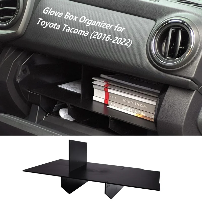 

Органайзер для перчаток, совместимый с Toyota Tacoma 2016 2017 2018 2019 2020 2021 2022