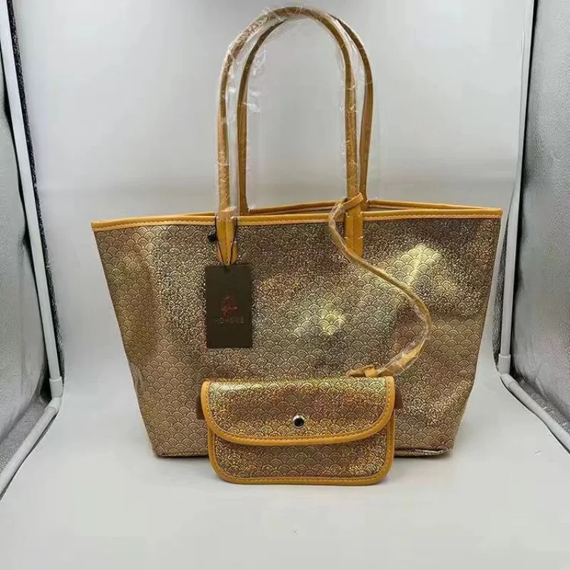 

Origina Handbags for Women High Quality New Luxury Designer Lady Purses Fmale Shining Bright Shoulder Bag Mother Bags Tote Bags