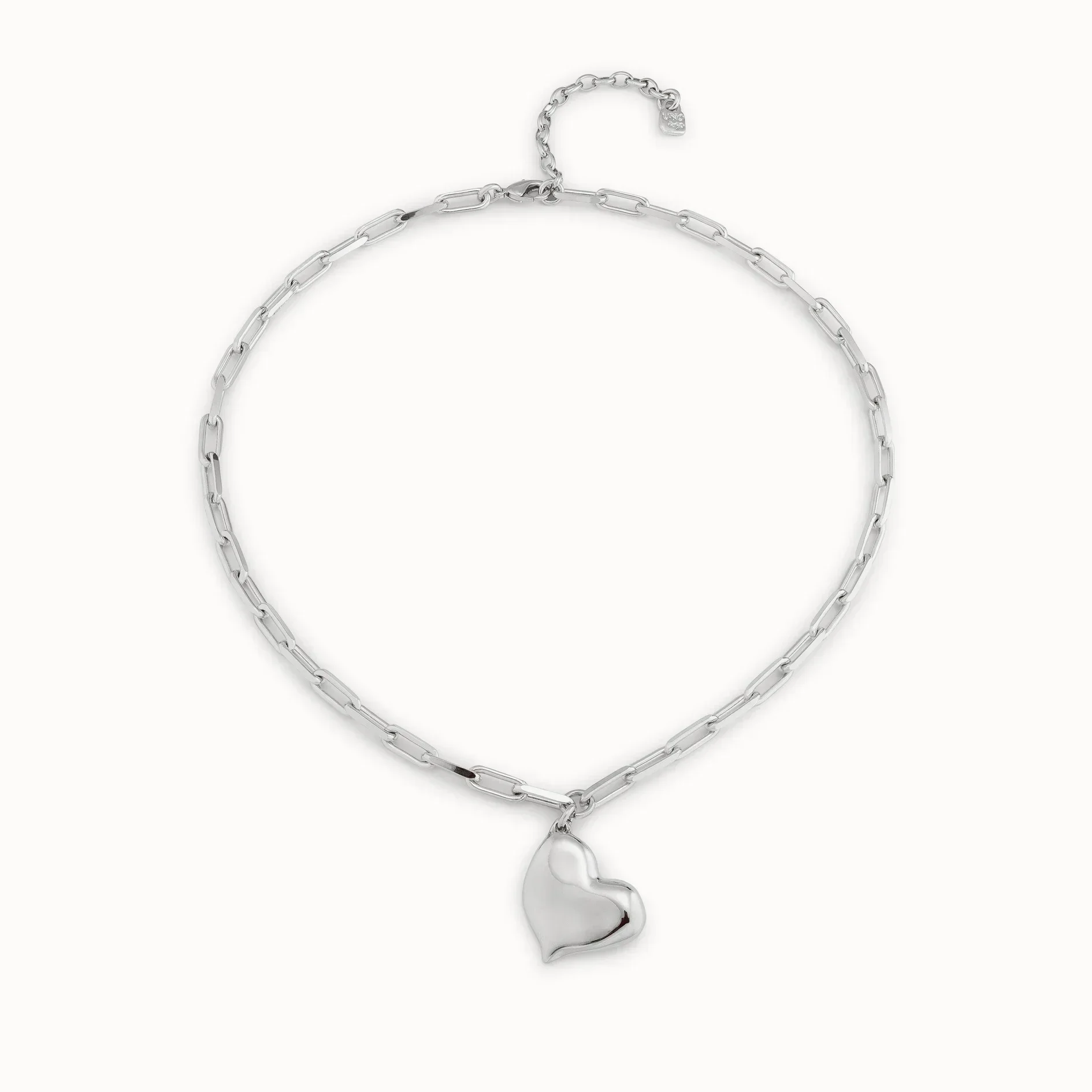 UNOde50 Colar de Coração Suave Romântico Presente do Dia dos Namorados para Namorada Jóias Original Venda Quente