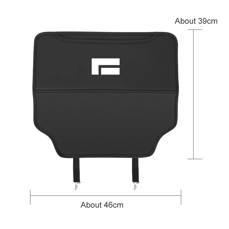 Кожаная защитная накладка на спинку автомобильного сиденья с карманом для хранения для BAIC JISHI Polestone 01 Rox 01, задний грязезащитный коврик, аксессуары (art.: 3920dbb68dd77) - 3920dbb68dd77