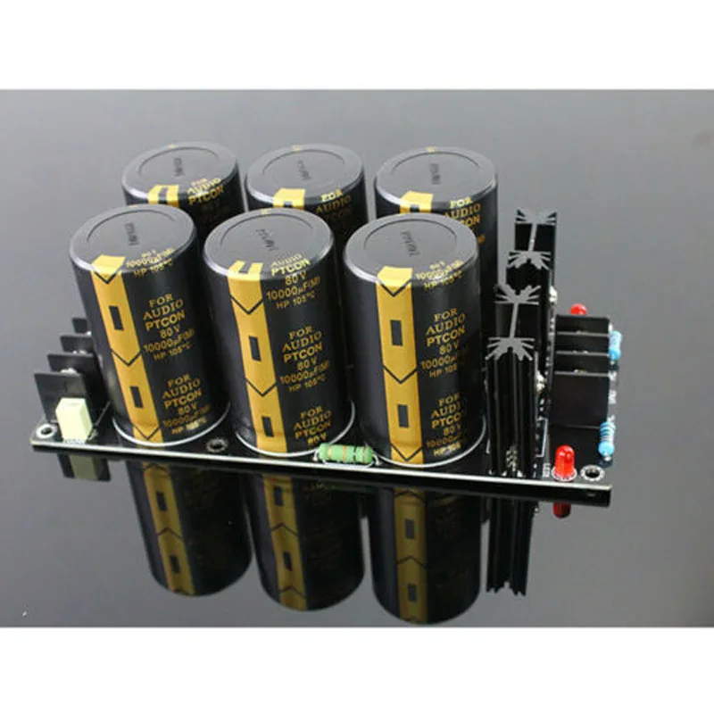 

AUDIO Capacitor 6*10000uF/80V Welding Schottky Rectifier Filter Power Board