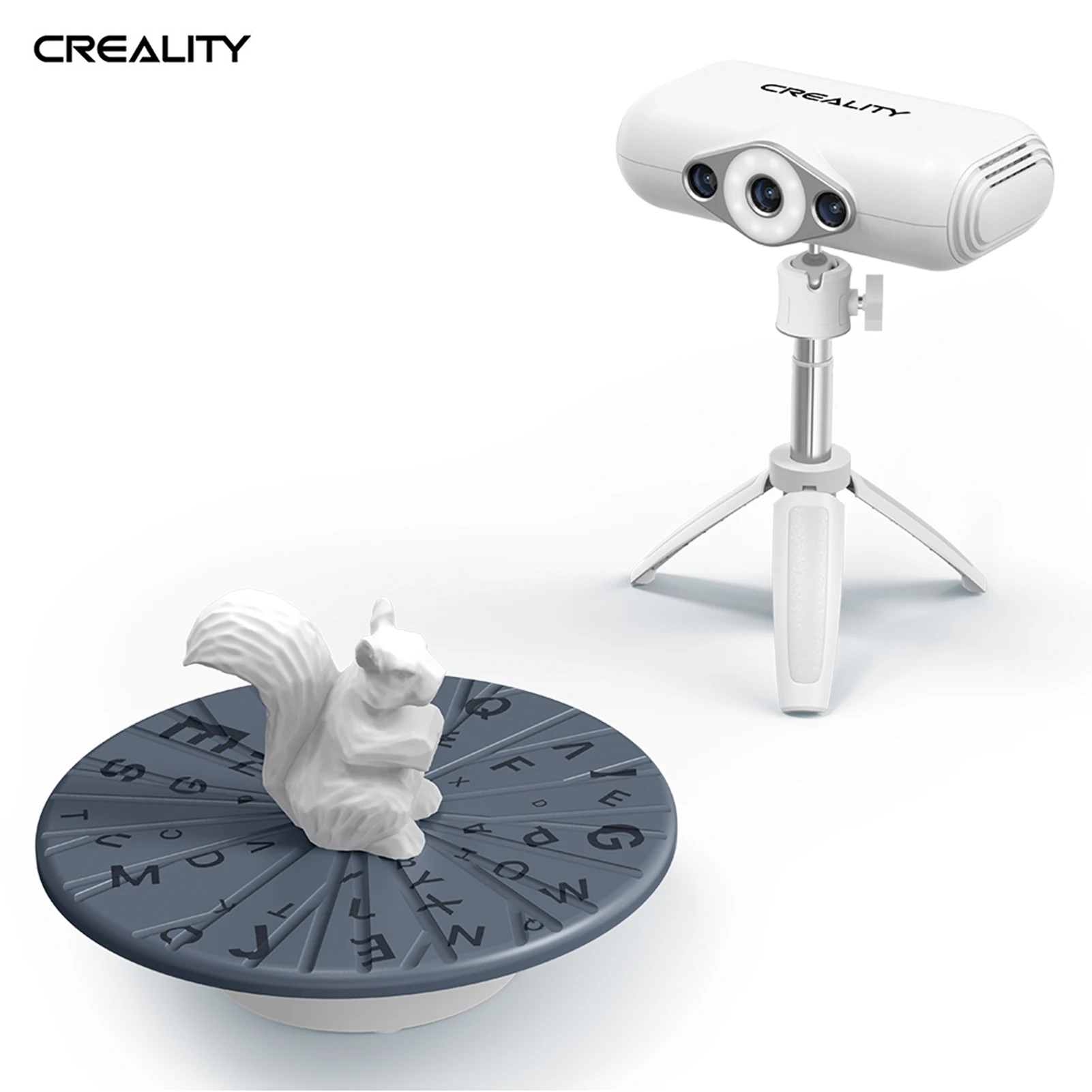 

Creality CR-Scan Lizard Portable 3D Scanner Kit 0.05MM High Precision Support Black Object Color Restoration Quick Modeling