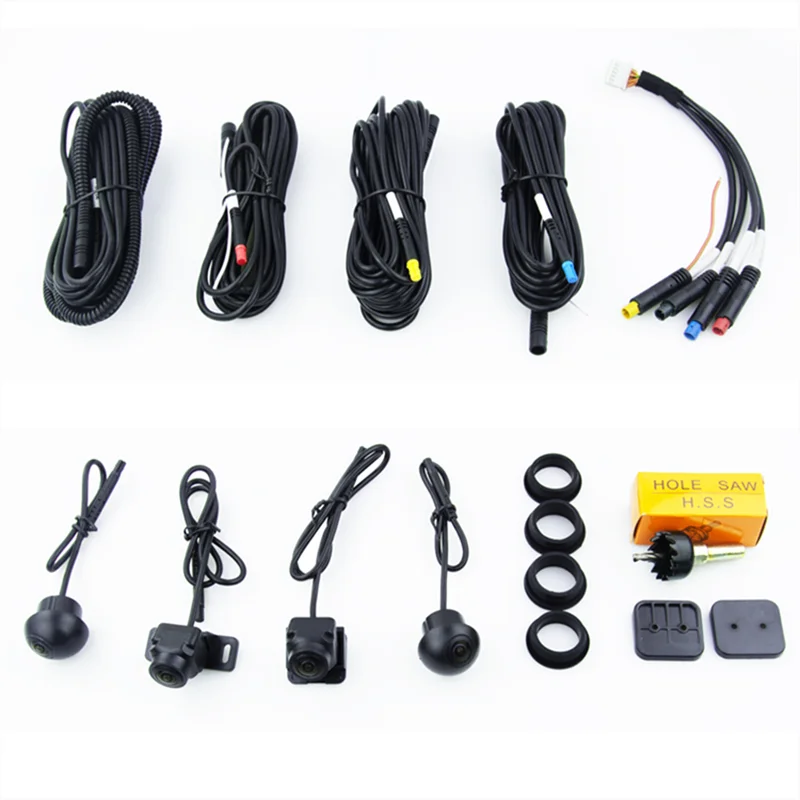 

12-контактный разъем для панорамной радиосистемы Android на 360 градусов, подходит для мультимедийных моделей Android со встроенным 360° ° VIEW APP