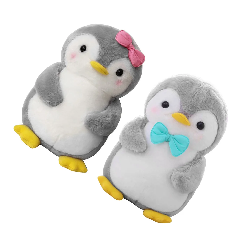 Купи Penguin Stuffed Plush Animal Toyscouple Toy Animals Pillowstuff Soft Kids Matching Babies Miniadornment Birthday Cute Cartoon за 864 рублей в магазине AliExpress