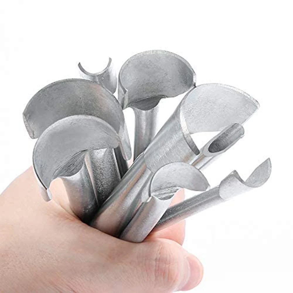 1Pcs Leather Craft Tools Half Round Cutter Punch Handmade Arc-shaped for Belt Strap DIY |