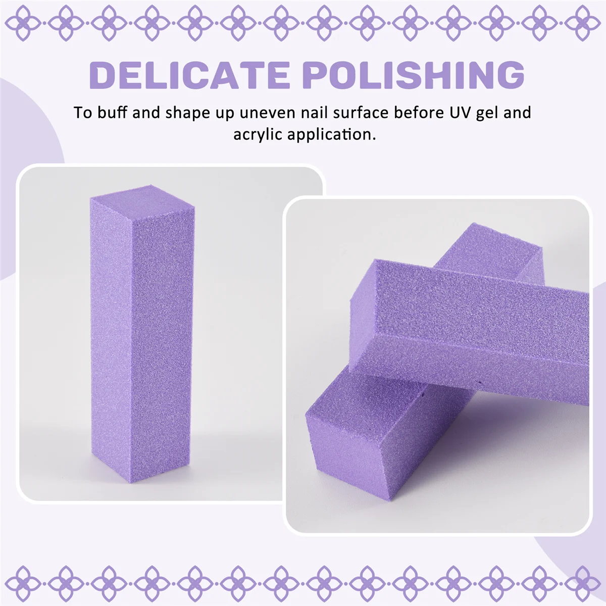 Суперпредложения 10 шлифовальных буферных блоков для полировки акриловые