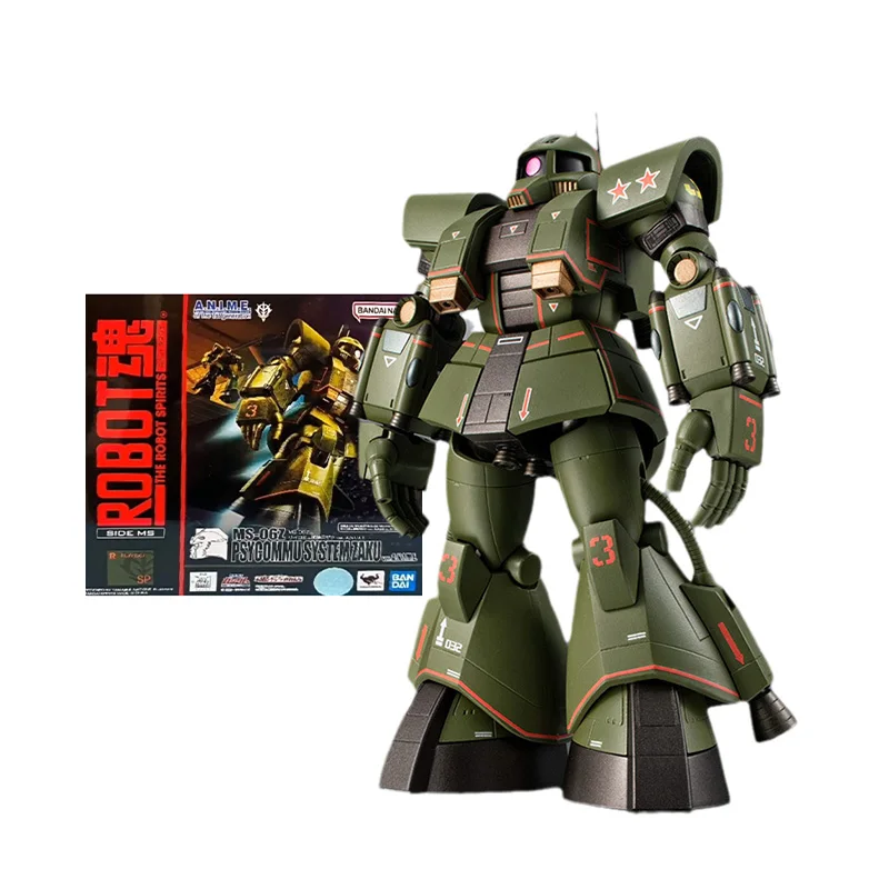 

Bandai оригинальные строительные фигурки: робот, спирт, психокомму, коллекция Zaku, орнаменты Gunpla, аниме, экшн-фигурки, игрушки для