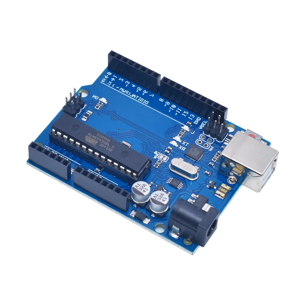 Официальная коробка UNO R3 ATMEGA16U2 / + WiFi оригинальный чип ATMEGA328P CH340G для Arduino макетная