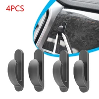 mini hooks car self adhesive durable holder clip hook universal garbage bag organizer auto interior decoration accessories 4pcs