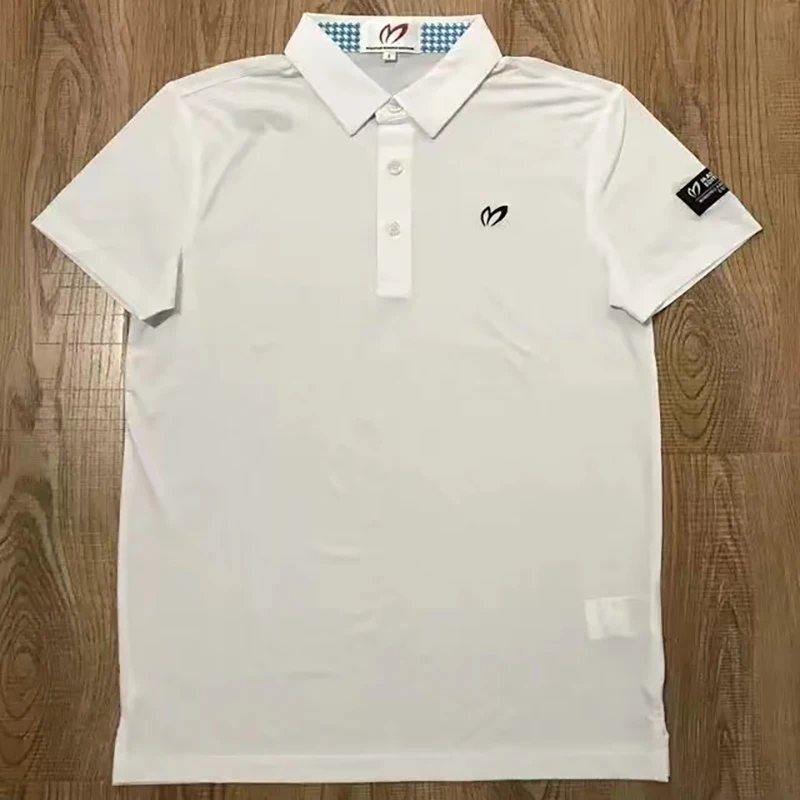 

Golf jacket men's T-shirt stretch outdoor quick-drying Japan and South Korea PEARLYGATES sports fashion version casual lapel