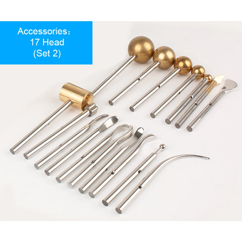 Двухслойное внутреннее пирографическое устройство 220 В/110 В 17 головок/3 головки