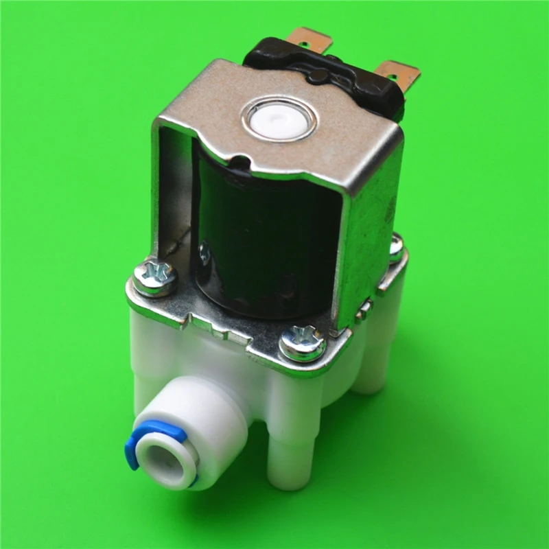 

1/4" Inlet Feed Water Solenoid for VALVE Quick Connect for Ice Maker Dishwasher
