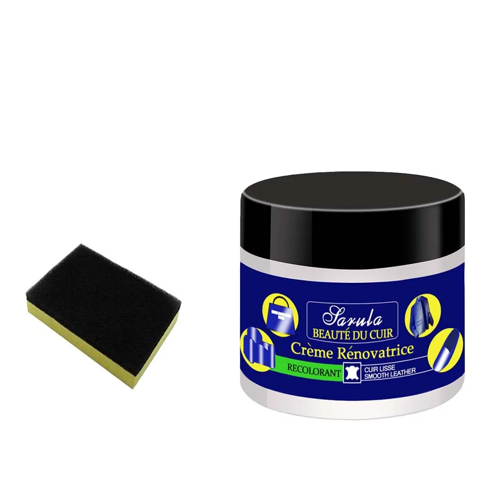 

65g Leather Bags Shoes Leather Clothing Scratches Cracks Car Leather Seats Repair Cream Car Accessories
