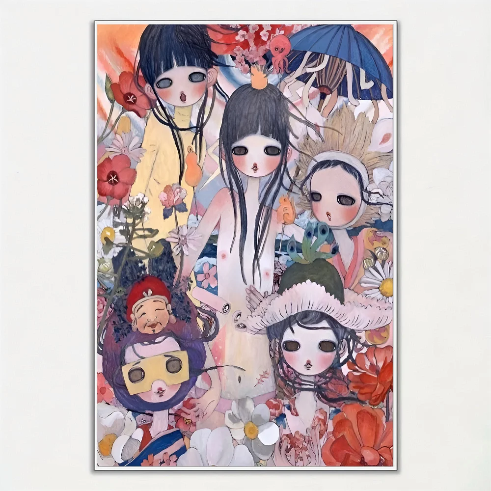 Aya Takano Art Poster Wall Home Decor Room Digital Painting Living Restaurant Kitchen