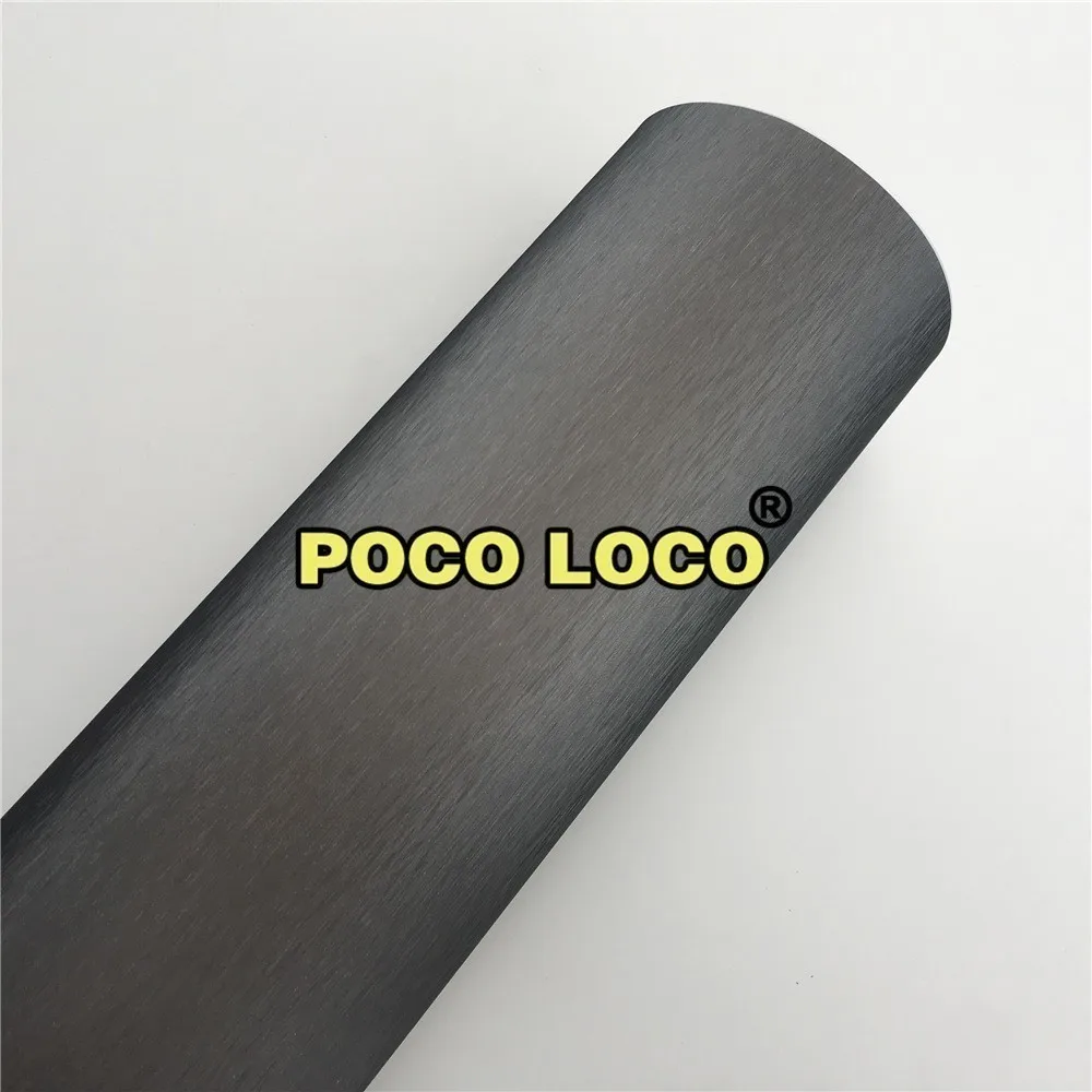 Dark Grey Brushed Metallic Steel Vinyl Wrap Roll With Air Release For Bike Boat Car | Stickers