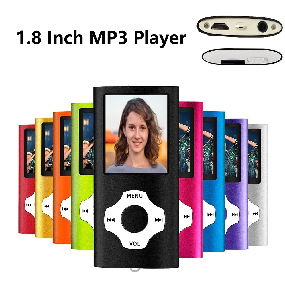 

MP4 Digital Media Player FM Portable Radio Txt E-Book Ultrathin MP3 Player Music Player Audio Voice Recorder Gift For Kid
