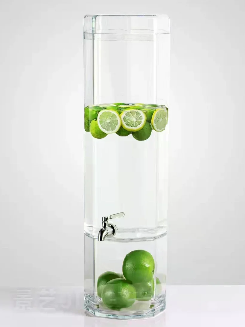 HXL бутылка для холодной воды с краном кувшин сока Cola акриловая самообслуживания