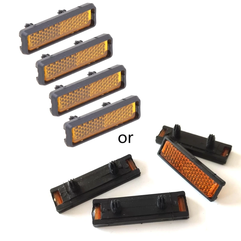 

4 Pcs/Set Pedal Reflector Safety Night Cycling Reflective Bike Accessory