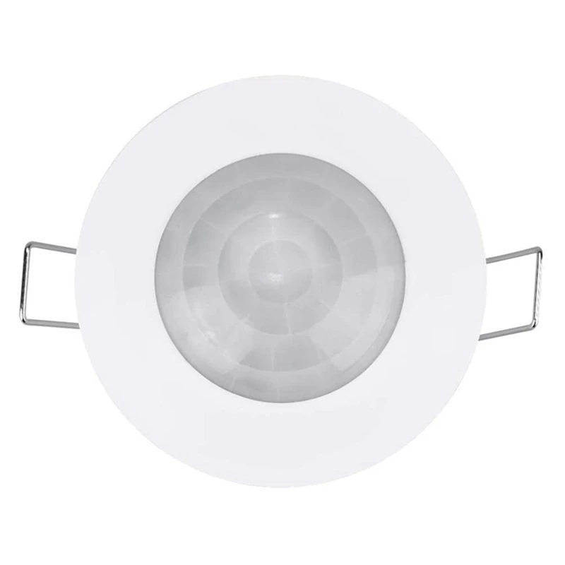 

Best 3X 110V-220V 360° Infrared Recessed PIR Ceiling Motion Sensor Detector Light Switch, Motion Light Sensor