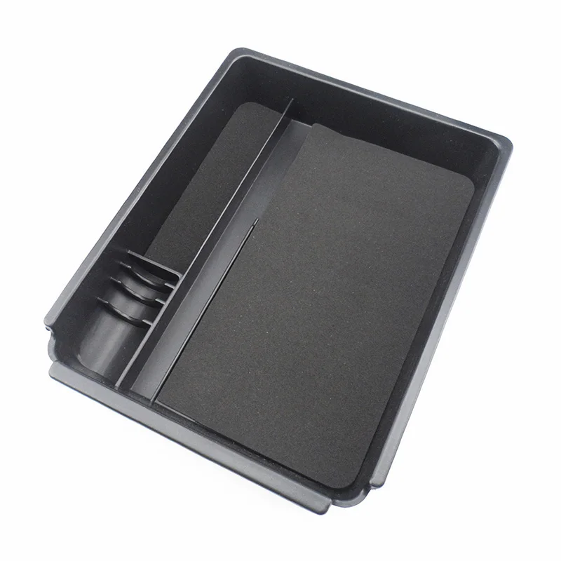 

ABS Central Armrest Storage Box Pallet Container For Volkswagen VW Tiguan 2010 2011 2012 2013 2014 2015 Car Styling