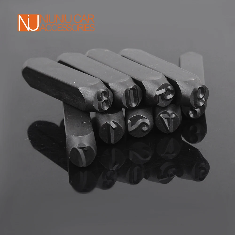 4 мм стальной штамповочный металлический набор Пробойник с биркой для прицепа