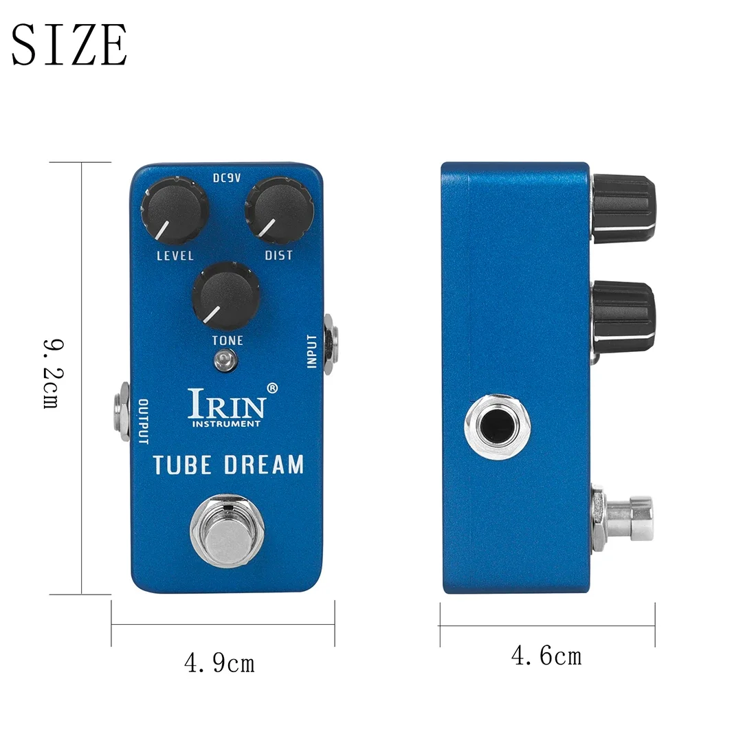 Фото IRIN RS-04 Tube Dream Педаль эффектов для гитары имитирует искажения тона лампового усилителя True Bypass Педаль эффектов для гитары №5