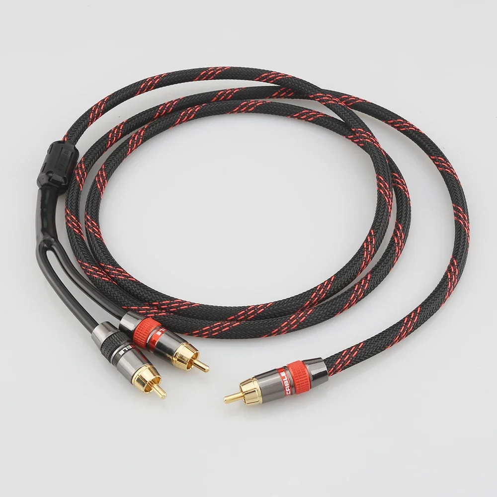 Аудиокабель Audiocrast A53 HIFI для сабвуфера RCA | AliExpress