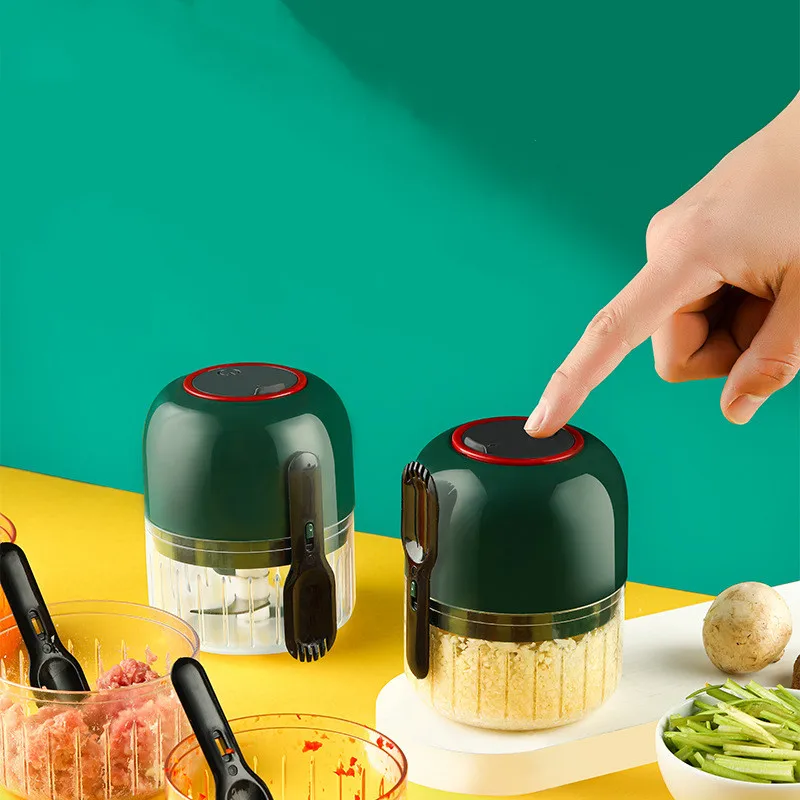 

Электрические блендеры, измельчитель чеснока и овощей, перезаряжаемая давилка чеснока, мясорубка, мини-комбайн для продуктов, кухонные инс...