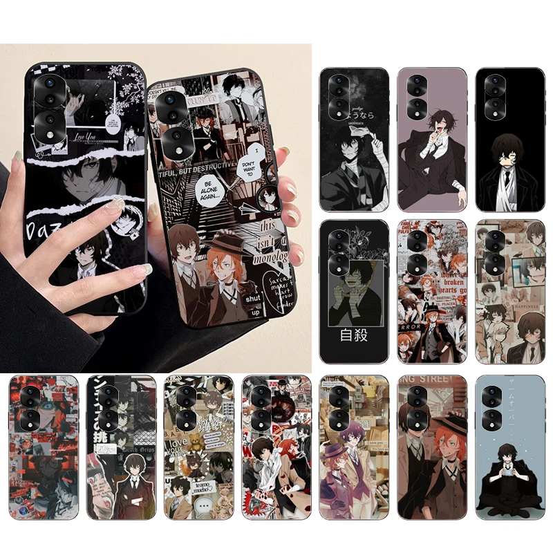 

Phone Case for Huawei Honor X9 X8 X7 X6 70 50 60 Pro 10X 20 Lite 8A 8S 8X 9X 9A 9S 10i Bungou Stray Dogs Dazai Osamu Funda