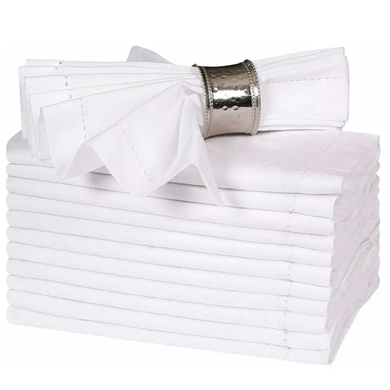 

Льняные столовые салфетки, набор из 6 штук