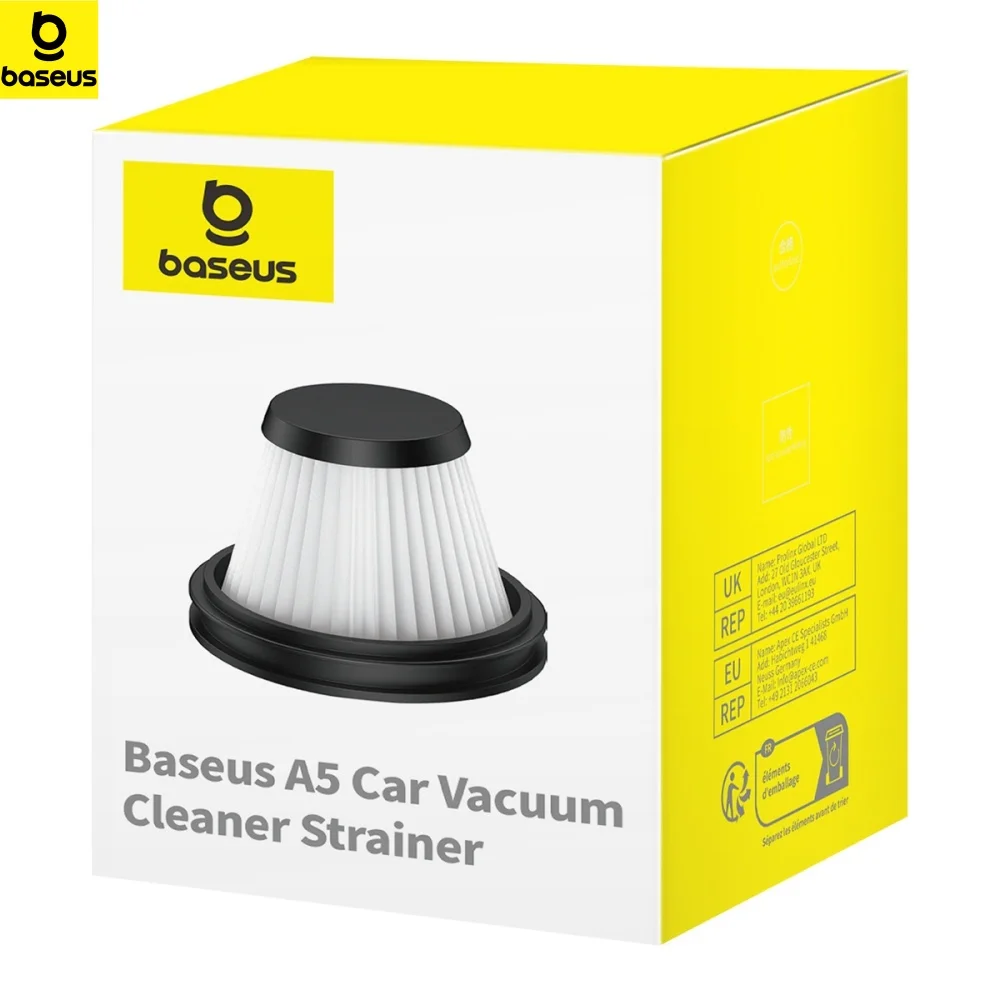 

Baseus 1 шт. нано-фильтр для фильтров автомобильного пылесоса A5 A5air 16000Pa