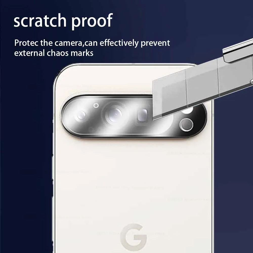 Защитный чехол для камеры из закаленного стекла с 3D изогнутым покрытием Pixel 9 Pro XL