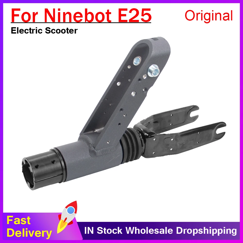 

Original Folding Front Fork Assembly For Ninebot E25 Electric Scooter Aluminium Alloy Foldable Front Fork Skateboard Parts