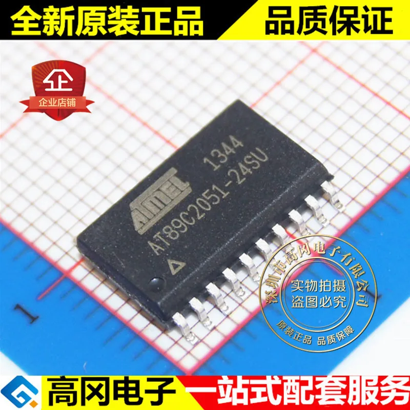 

10pcs 100% orginal new best quality AT89C2051-24SU AT89C2051 SOP20 processor