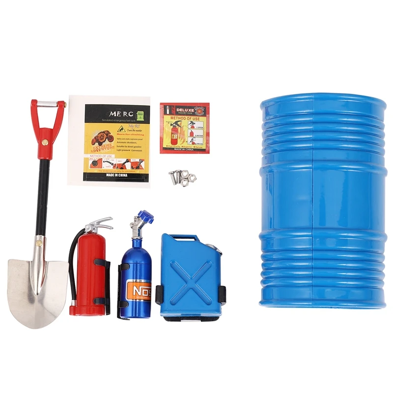 

5Pcs 1/10 Rc Crawler Simulation Accessory Parts Model For Axial Scx10 Trx4 Rc Car Parts Toys For Children