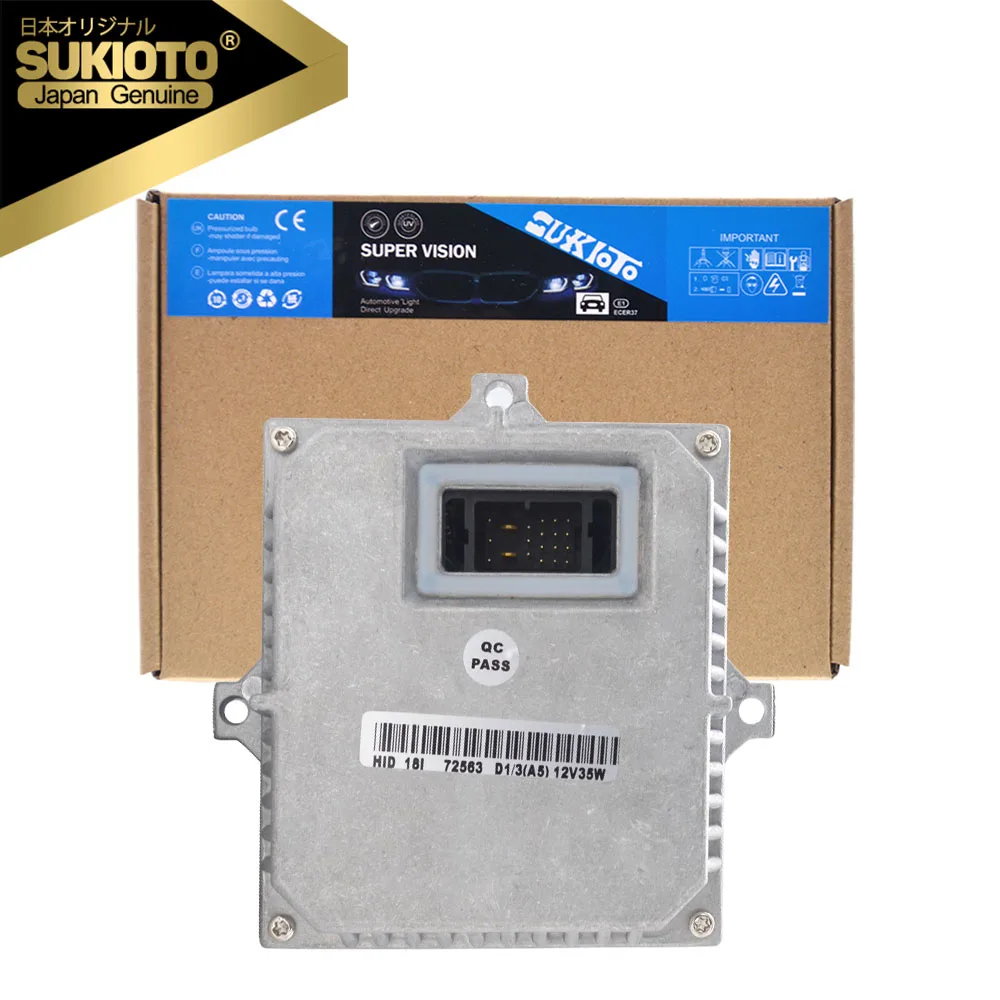 SUKIOTO Япония автомобиль HID Xenon D1S D2S балласт 1307329082 1307329074 1307329090 для 2003-2007 MERCEDES CL55 W215 BMW