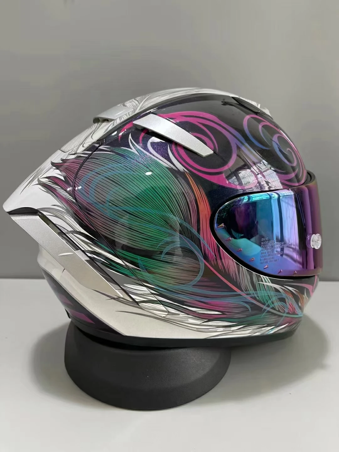 Полнолицевой мотоциклетный шлем X14 X-14 Marquez с глянцевыми перьями для езды на